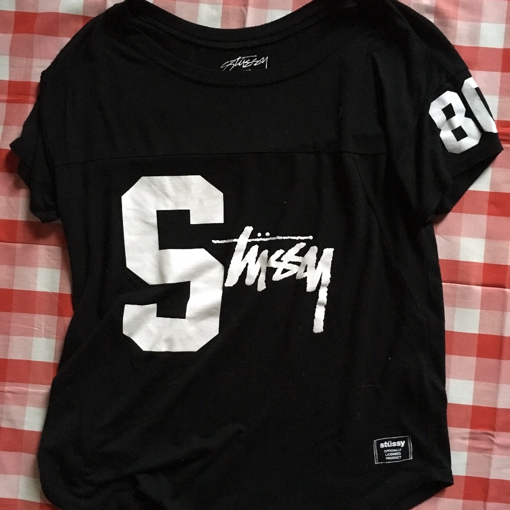 STUSSY 80 BLACK TOP